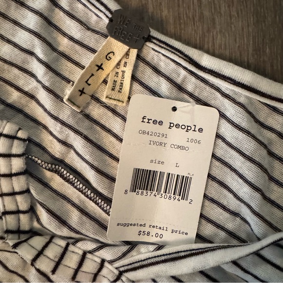 Free People We the Free Weekend Warrior Stripe Tank - Picture 4 of 5